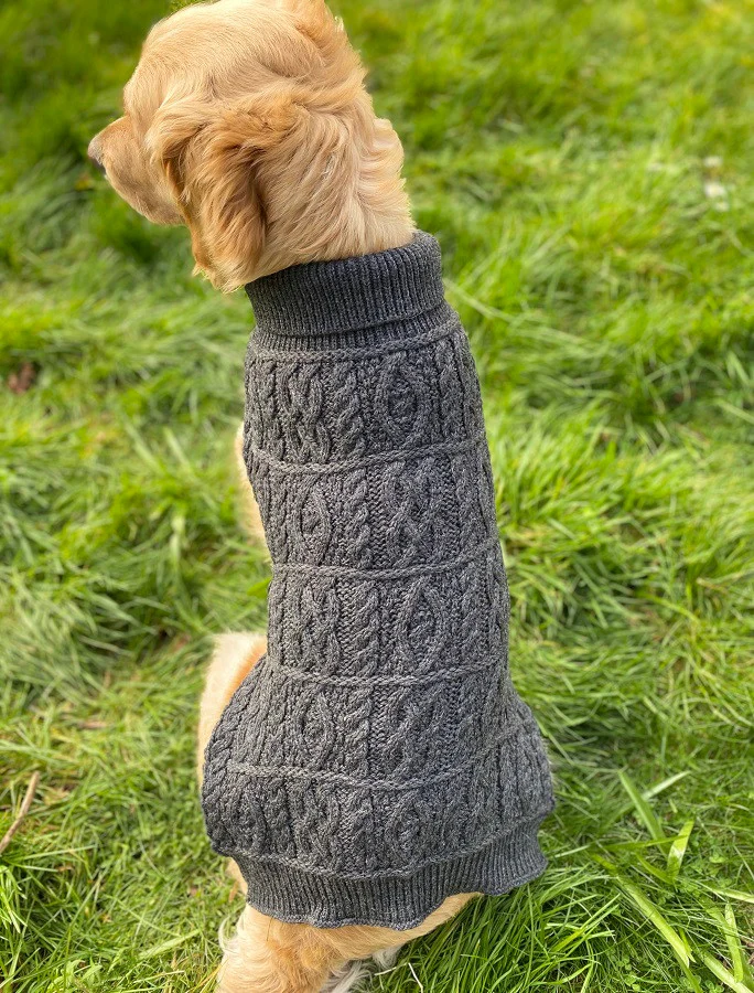 Aran Dog Coat - Image 3