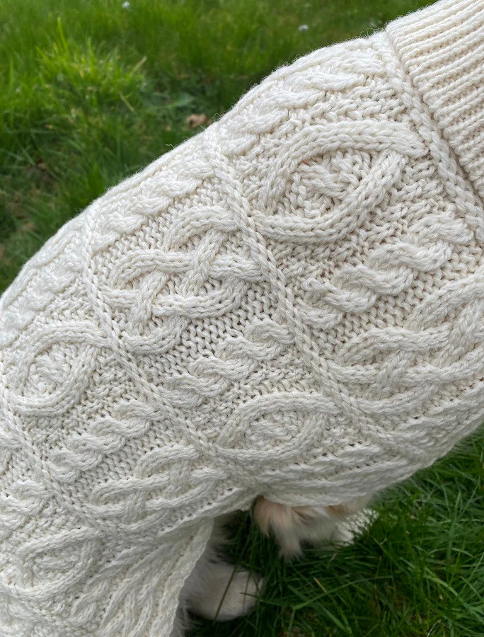 Aran Dog Coat - Image 7