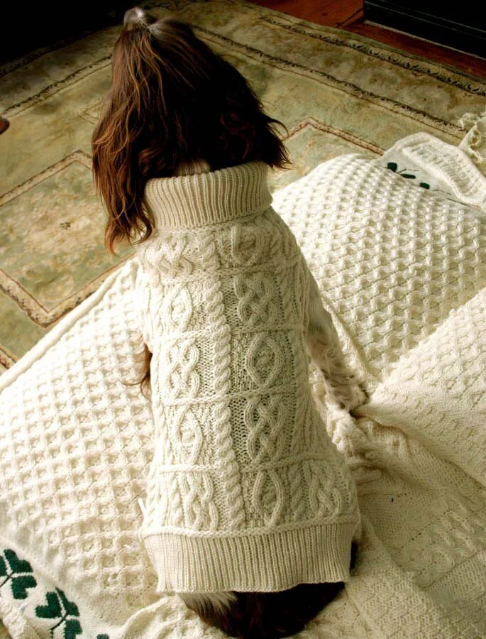 Aran Dog Coat - Image 9