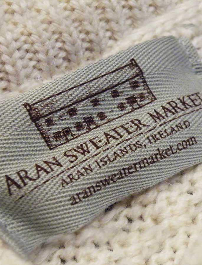 Aran Shawl Wrap with Pockets - Image 30
