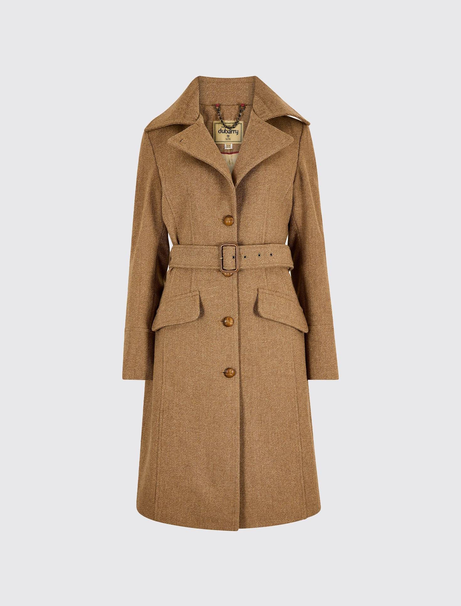 Brookvale Fitted Tweed Coat - Image 5