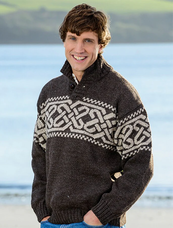 Celtic Troyer Sweater - Image 4