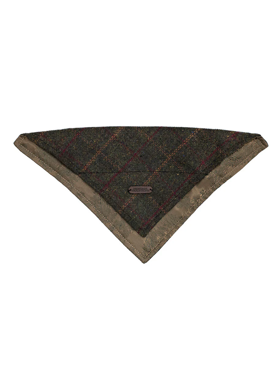 Irish Heritage Tartan Doggy Bandana - Image 4