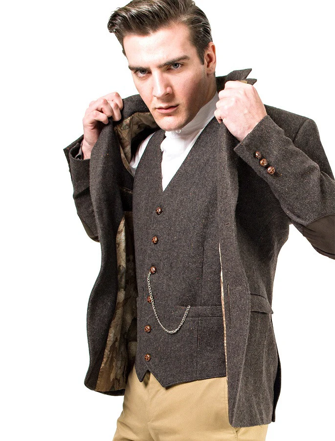 James Stephens Brown Poets Jacket - Image 4