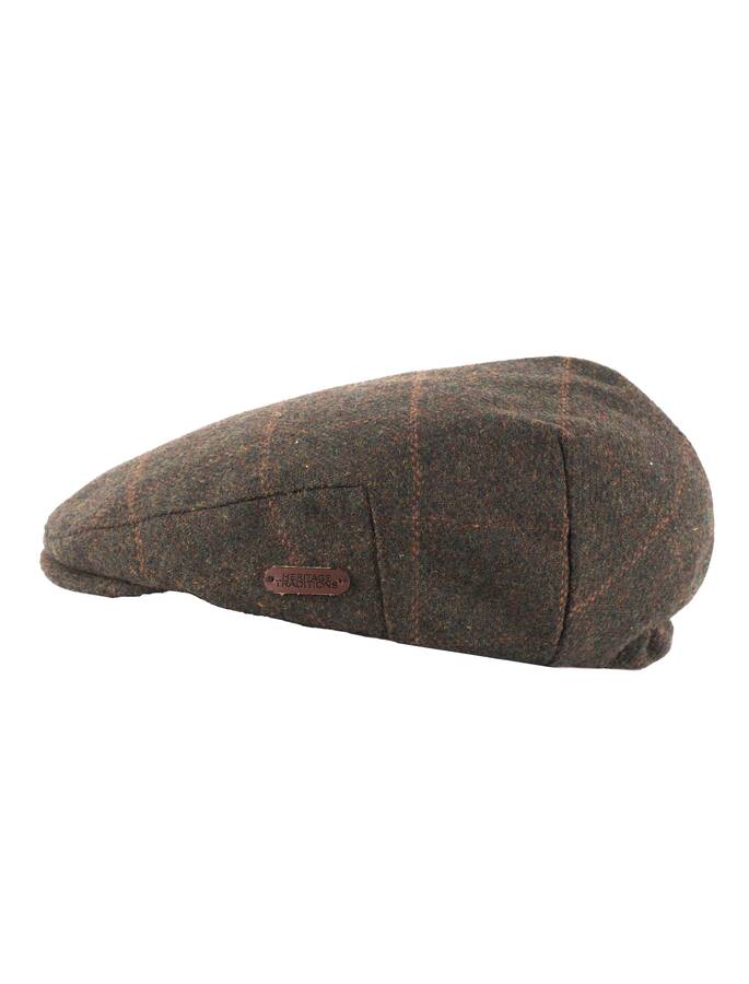 Kids Tweed Flat Cap