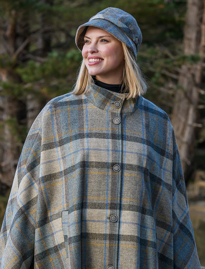 Ladies Tweed Newsboy Hat - Image 35
