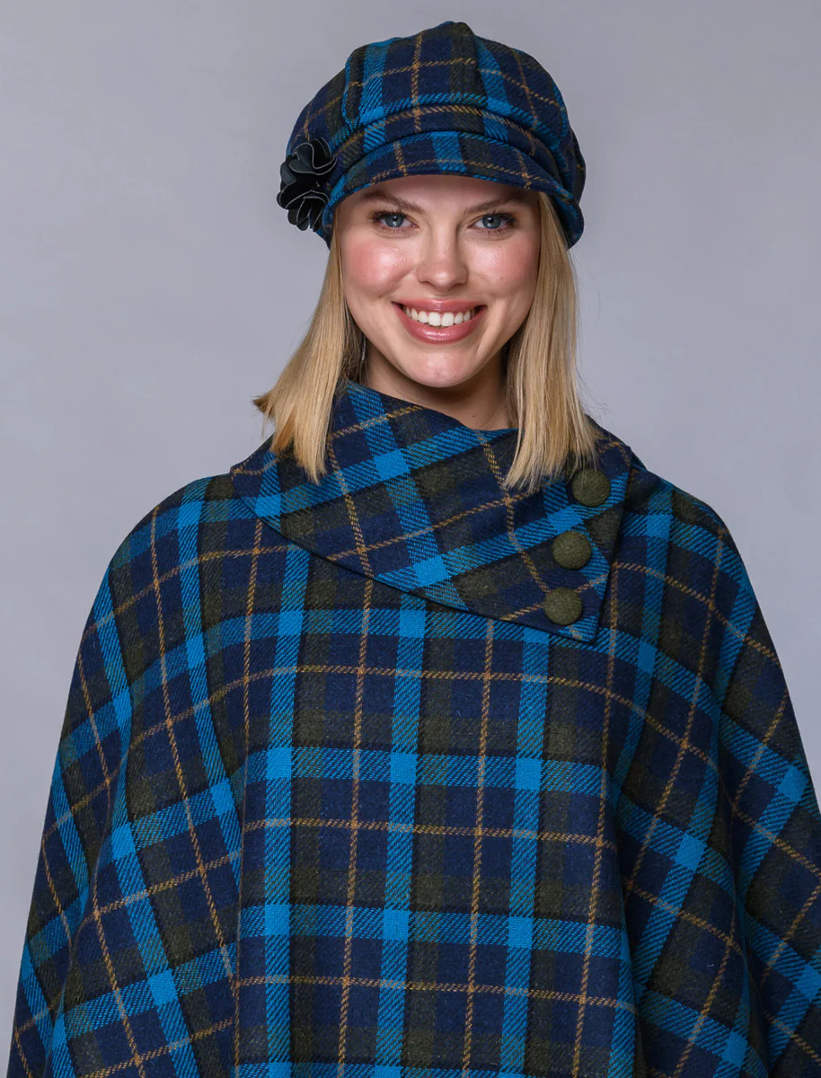 Ladies Tweed Newsboy Hat - Image 42