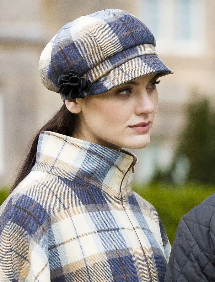 Ladies Tweed Newsboy Hat - Image 52