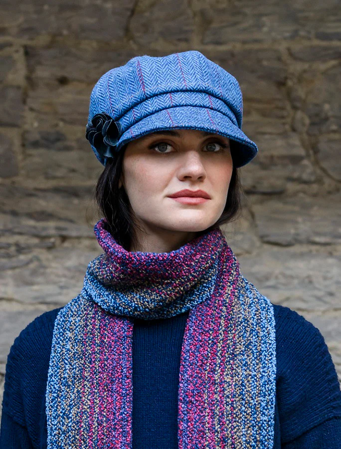 Ladies Tweed Newsboy Hat - Image 62