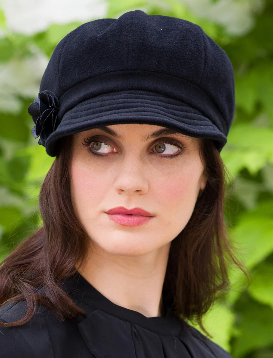 Ladies Tweed Newsboy Hat - Image 67