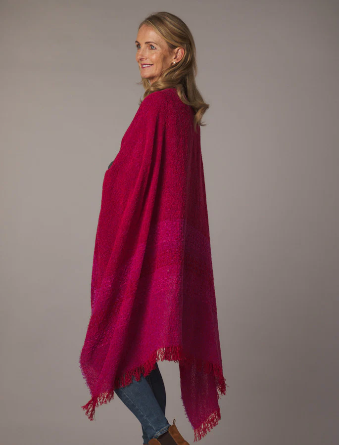 Lambswool Celtic Ruana Wrap - Image 29