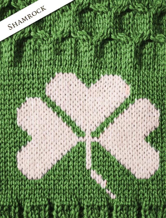 Medium Merino Shamrock Throw - Image 6