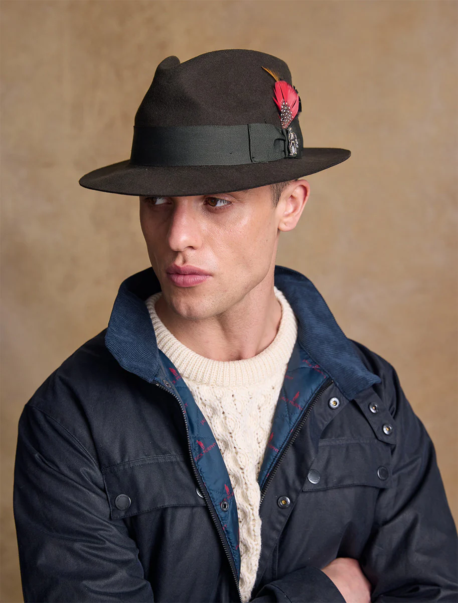 Men's Kildare Trilby Felt Hat - Image 10
