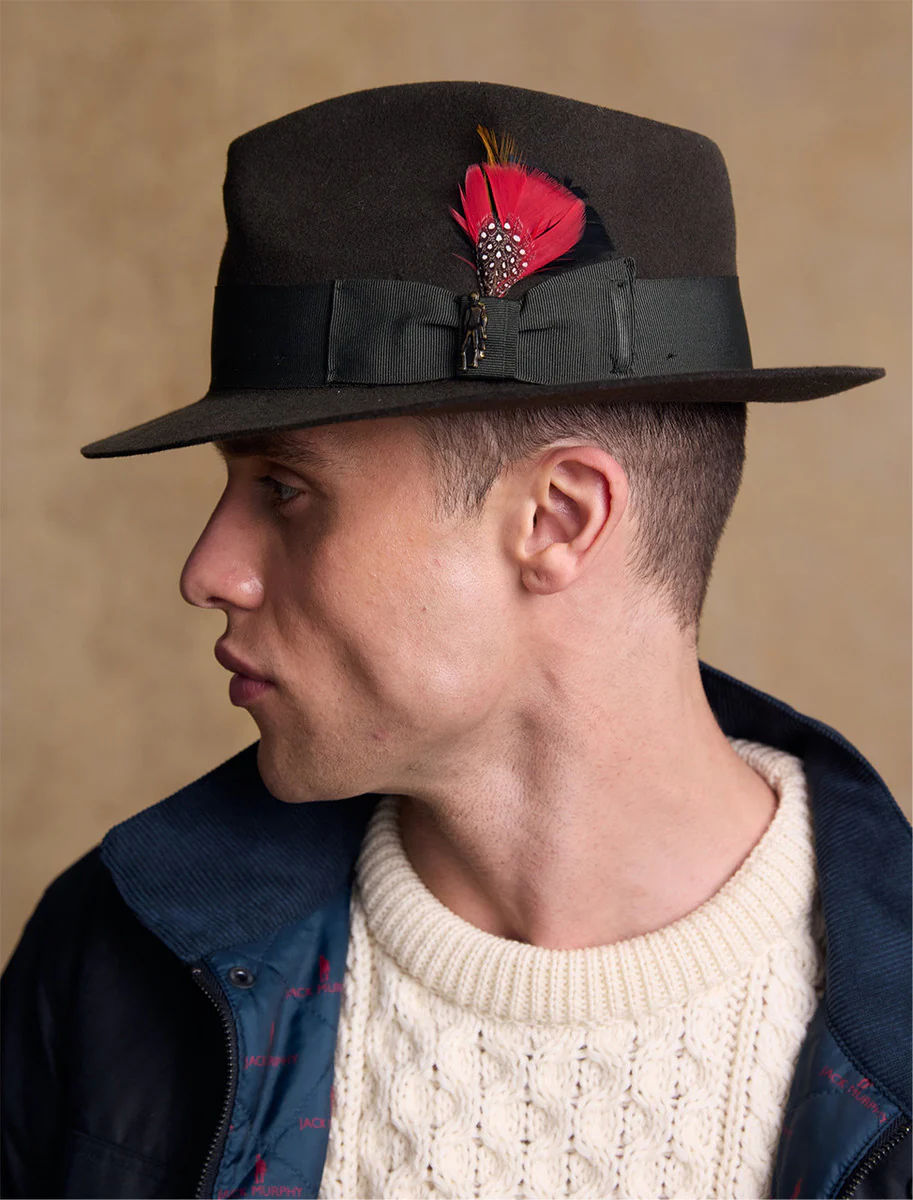 Men's Kildare Trilby Felt Hat - Image 11