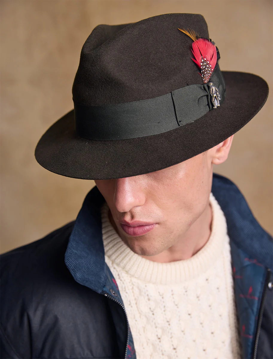 Men's Kildare Trilby Felt Hat - Image 12