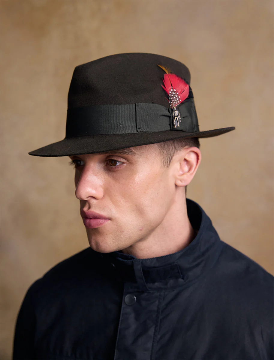 Men's Kildare Trilby Felt Hat - Image 13