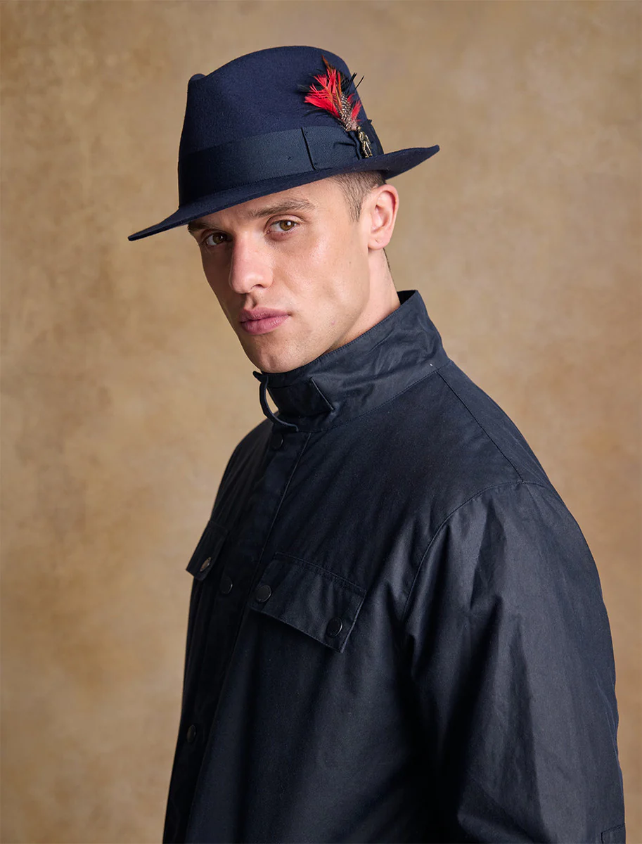 Men's Kildare Trilby Felt Hat - Image 9