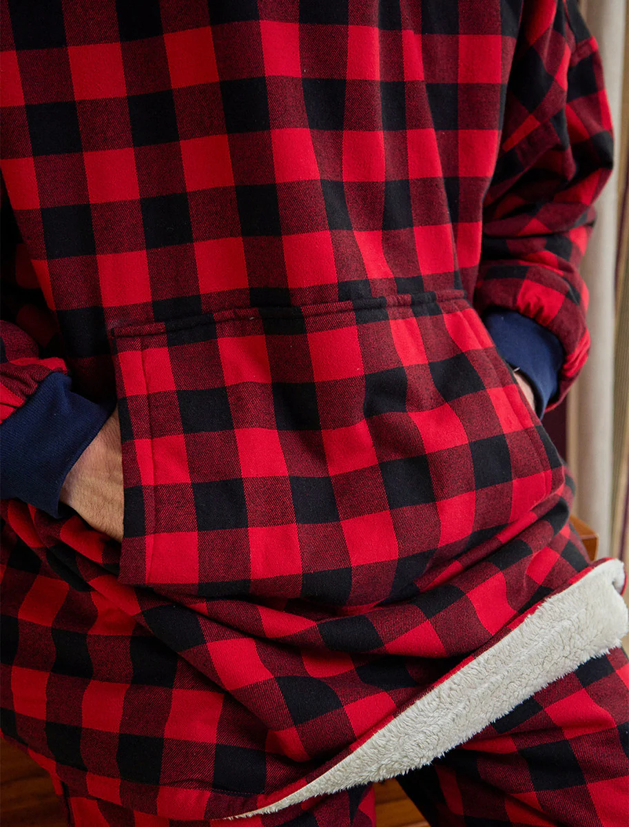 Men's Irish Flannel Lounge Hoodie - Image 11