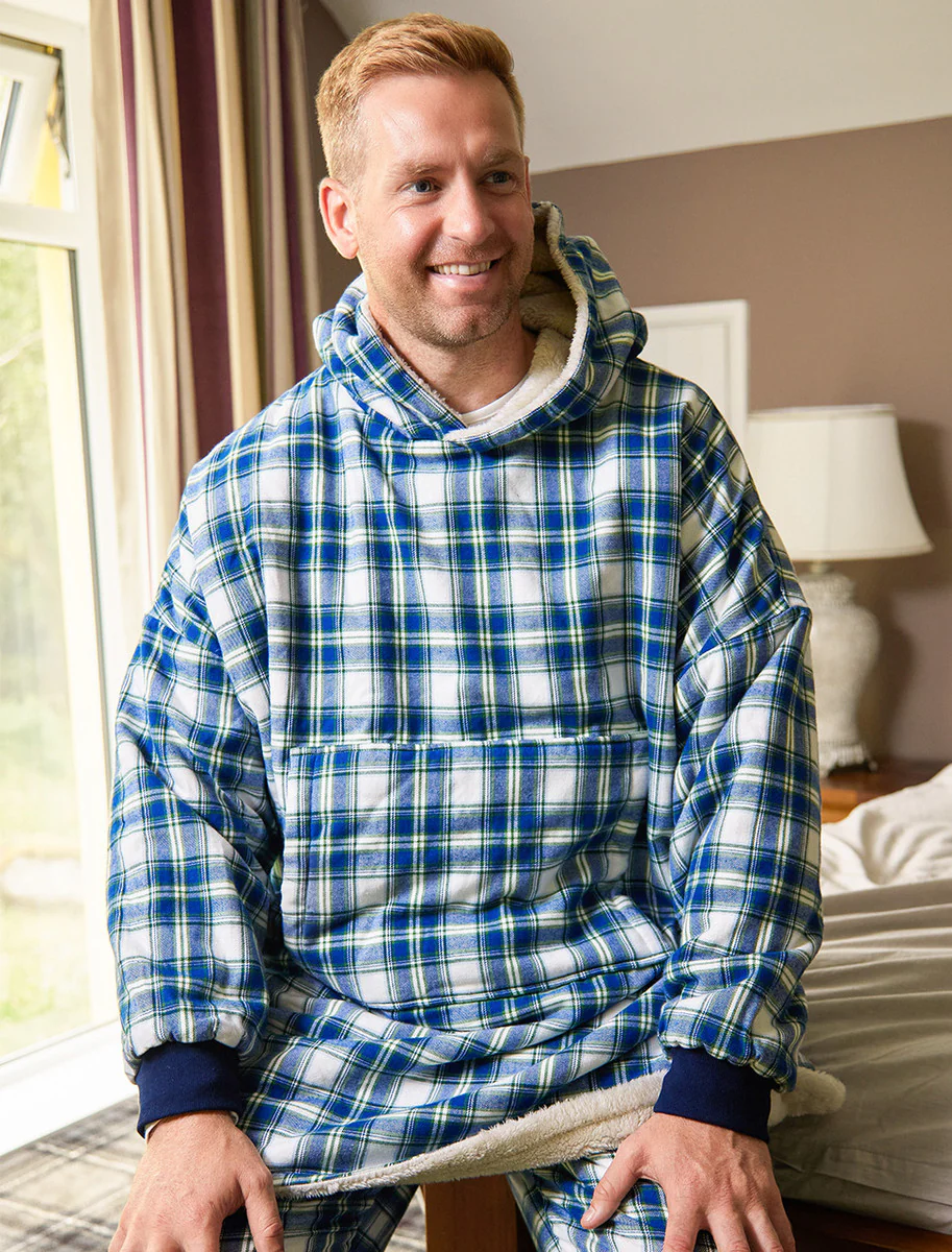 Men's Irish Flannel Lounge Hoodie - Image 21