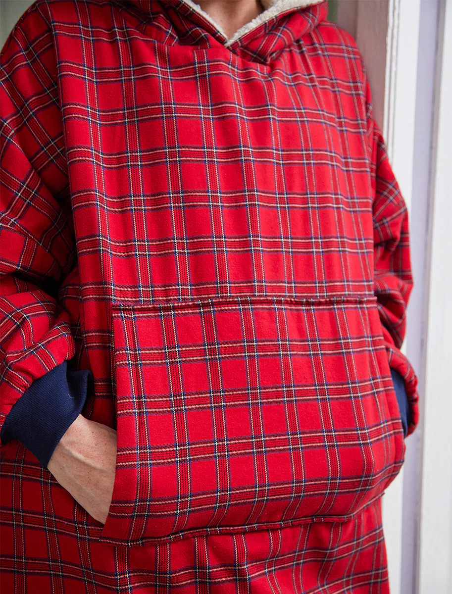 Men's Irish Flannel Lounge Hoodie - Image 4