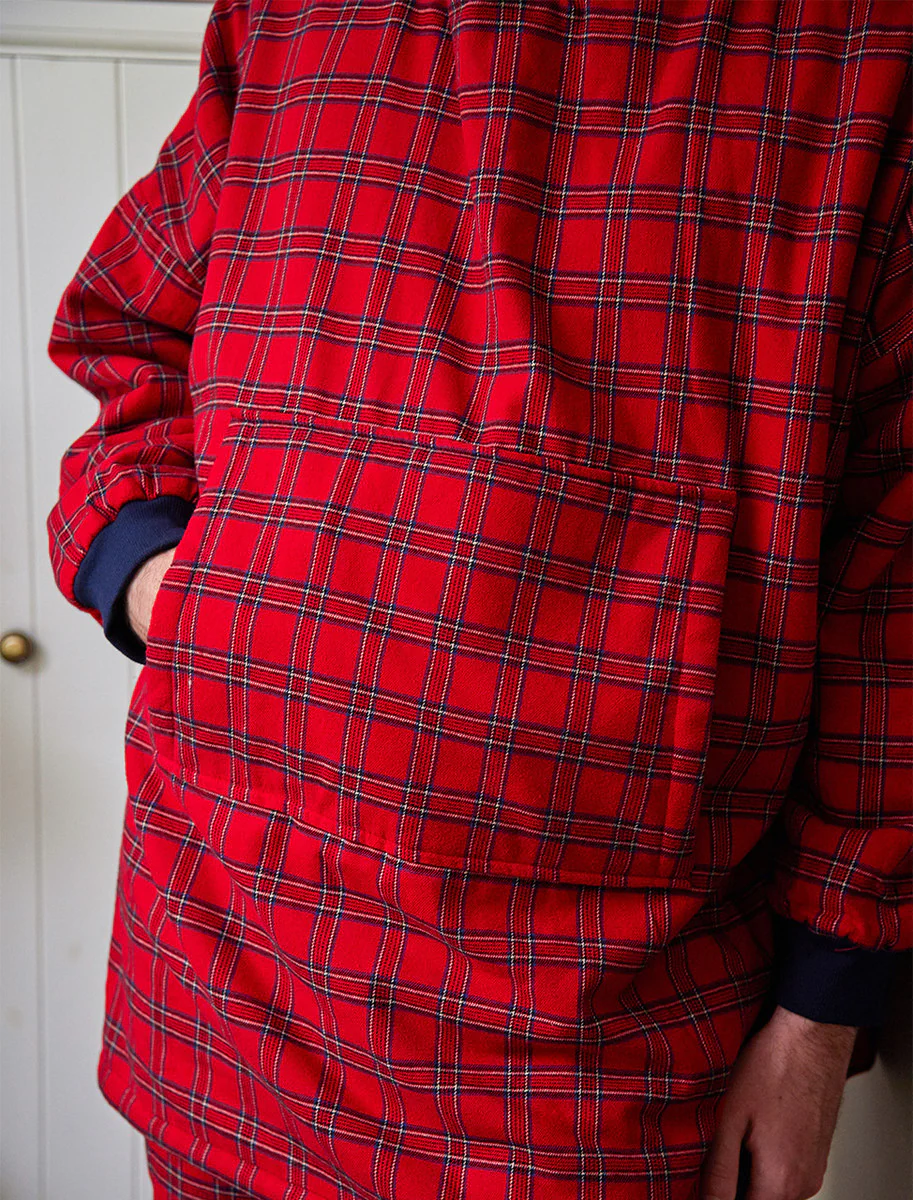 Men's Irish Flannel Lounge Hoodie - Image 5