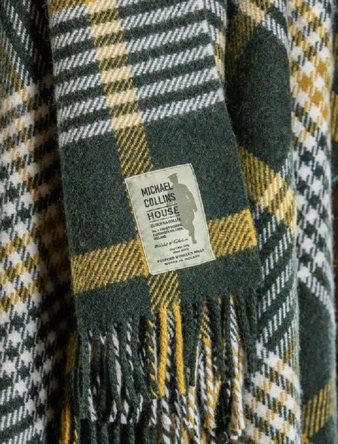 Michael Collins Throw - Historic Reproduced Travel Blanket - Image 2