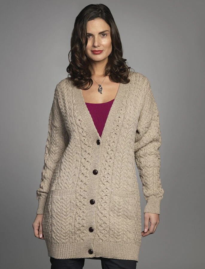 Women's Boyfriend Merino Wool Cardigan