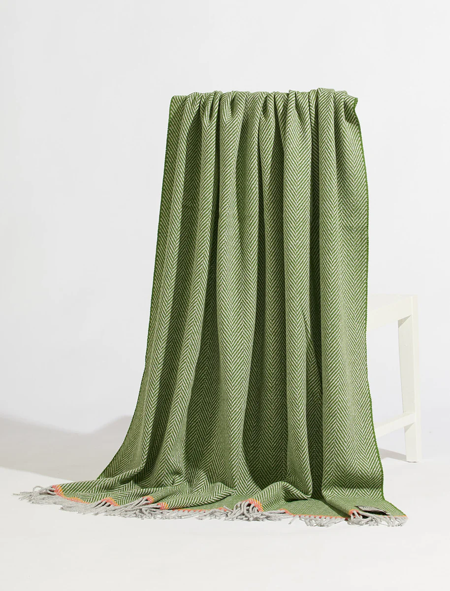 Wool and Cashmere Throw - Image 8
