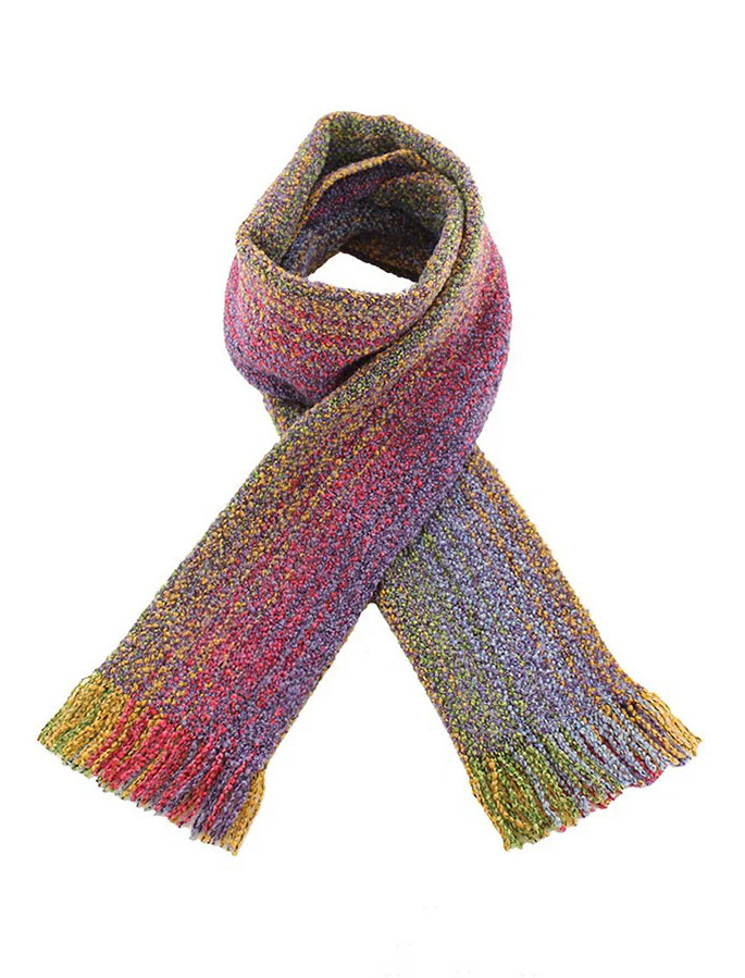Wool Cashmere Skellig Scarf - Image 12